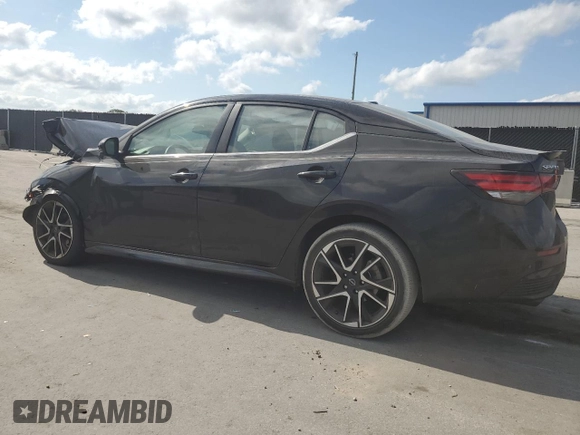 2024 Nissan Sentra SR с VIN 3N1AB8DV3RY306747, выставлен на аукционе Copart как лот 54246175 с пробегом 26 376 миль миль и На запчасти • Non repairable. История ставок и продаж доступна на DreamBid. Изображение 2.