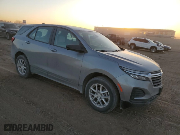 2024 Chevrolet Equinox LS with VIN 3GNAX5EG5RL157081, listed as a Copart auction lot 44542575 with 67,802 mi miles and Salvage Title. Bid and sale history available at carsss.com. Image 4.