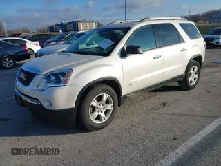 2010 GMC Acadia SLE with VIN 1GKLRLED6AJ148461, listed as a IAAI auction lot 41235180 with 222,446 mi miles and . Bid and sale history available at DreamBid. Image 2.