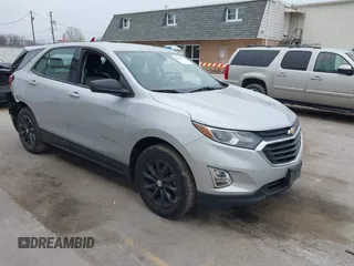 2019 Chevrolet Equinox LS z VIN 2GNAXHEV4K6145594, wystawiony jako IAAI lot #42064817 z przebiegiem 116 931 mil mil oraz . Historia ofert i sprzedaży dostępna na DreamBid. Obrazek 1.