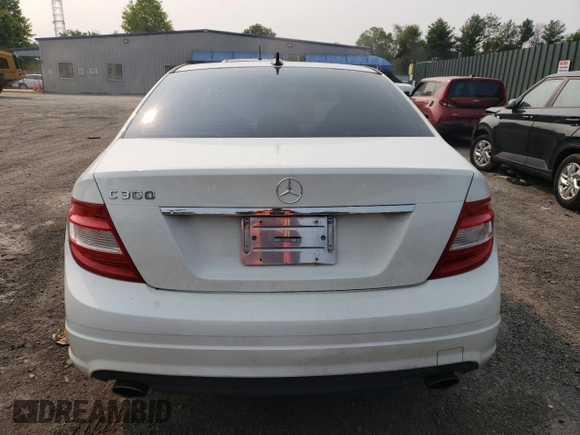 2010 Mercedes-Benz C 300 Sport with VIN WDDGF5EB1AF433951, listed as a Copart auction lot 59273155 with 152,214 mi miles and Salvage title. Bid and sale history available at DreamBid. Image 6.