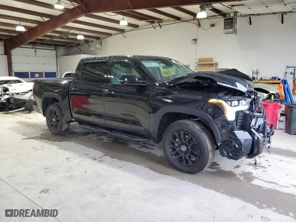 2024 Toyota Tundra 4WD Limited Hybrid with VIN 5TFWC5DB5RX073881, listed as a Copart auction lot 72353554 with 7,652 mi miles and Salvage Title. Bid and sale history available at carsss.com. Image 4.