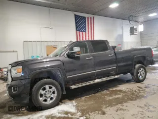 2015 GMC Sierra 2500HD SLT with VIN 1GT12ZE84FF533685, listed as a Copart auction lot 45465815 with 179,920 mi miles and Salvage title. Bid and sale history available at DreamBid. Image 1.