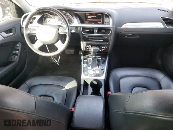 2013 Audi A4 Premium Plus with VIN WAUFFAFL6DN028231, listed as a Copart auction lot 53315575 with 101,561 mi miles and Salvage Title. Bid and sale history available at carsss.com. Image 8.