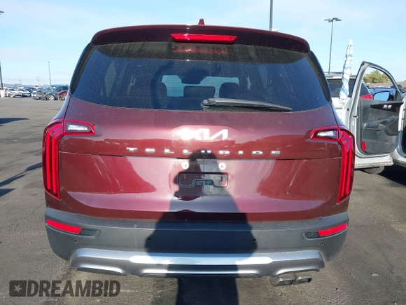 2022 Kia Telluride SX with VIN 5XYP54HC1NG203695, listed as a IAAI auction lot 41947136 with 54,797 mi miles and . Bid and sale history available at DreamBid. Image 16.
