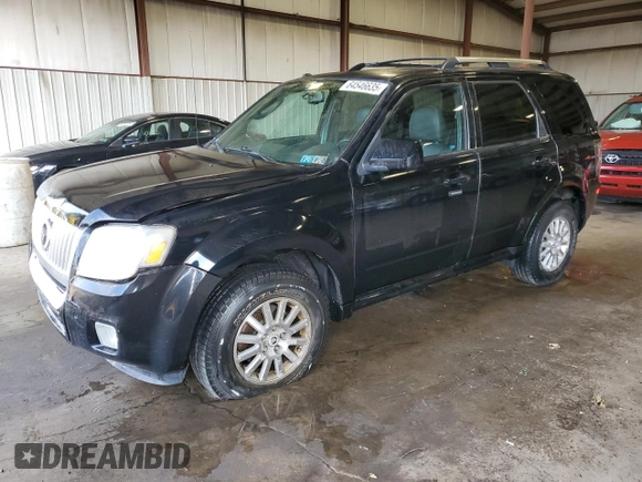 2010 Mercury Mariner Premier with VIN 4M2CN9HG3AKJ25675, listed as a Copart auction lot 64546635 with 99,620 mi miles and Salvage title. Bid and sale history available at DreamBid. Image 1.