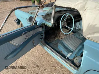 1957 Ford Thunderbird with VIN D7FH274796, listed as a Copart auction lot 53172685 with 9,999 mi miles and Clean Title. Bid and sale history available at DreamBid. Image 9.