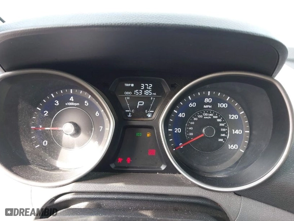 2012 Hyundai Elantra Limited with VIN 5NPDH4AE7CH150786, listed as a IAAI auction lot 42040887 with 153,185 mi miles. Bid and sale history available at carsss.com. Image 7.