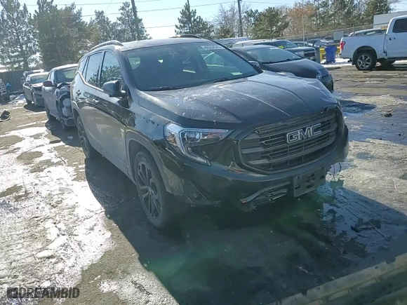 2020 GMC Terrain SLT with VIN 3GKALVEX5LL338956, listed as a Copart auction lot 42252245 with 57,988 mi miles and Salvage Title. Bid and sale history available at carsss.com. Image 11.