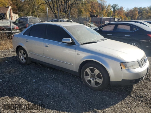 2002 Audi A4 3.0L with VIN WAULT68E22A111344, listed as a Copart auction lot 76716774 with 195,583 mi miles and Salvage Title. Bid and sale history available at carsss.com. Image 4.