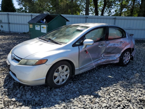 2008 Honda Civic LX z VIN 2HGFA16558H308659, wystawiony jako Copart lot #57152335 z przebiegiem Nie podano mil oraz Szkoda całkowita • Salvage title. Historia ofert i sprzedaży dostępna na DreamBid. Obrazek 1.