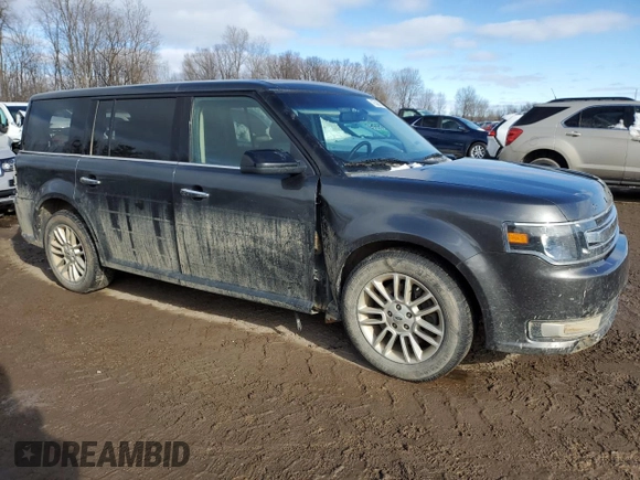 2016 Ford Flex SEL with VIN 2FMHK6C87GBA16458, listed as a Copart auction lot 43538815 with 118,405 mi miles and Clean Title. Bid and sale history available at carsss.com. Image 4.