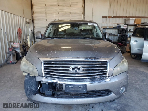 2014 Infiniti QX80 with VIN JN8AZ2NF8E9553831, listed as a Copart auction lot 48988275 with 181,656 mi miles and Salvage Title. Bid and sale history available at carsss.com. Image 5.