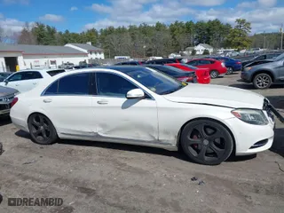 2014 Mercedes-Benz S-Class S 550 with VIN WDDUG8FB5EA046225, listed as a IAAI auction lot 41887436 with 109,551 mi miles. Bid and sale history available at carsss.com. Image 13.