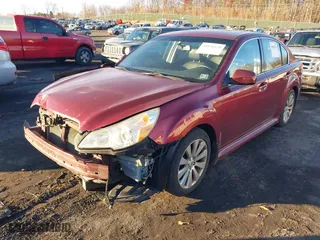 2012 Subaru Legacy 3.6R Limited with VIN 4S3BMDK69C2022741, listed as a IAAI auction lot 40828624 with 199,299 mi miles. Bid and sale history available at carsss.com. Image 2.