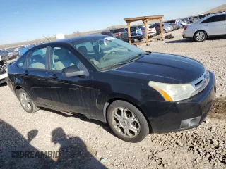 2009 Ford Focus SES with VIN 1FAHP36N39W219084, listed as a Copart auction lot 50390915 with 0 mi miles and Salvage Title. Bid and sale history available at carsss.com. Image 4.