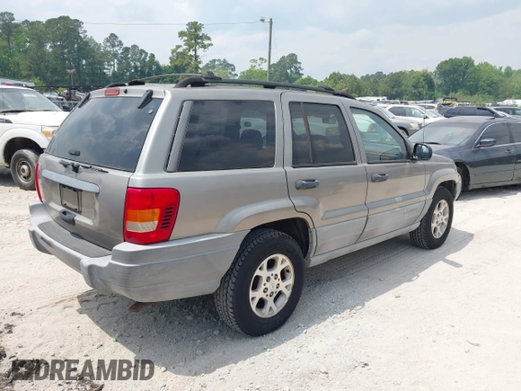 1999 Jeep Grand Cherokee Laredo с VIN 1J4G258S2XC619584, выставлен на аукционе IAAI как лот 42095870 с пробегом 115 941 миль миль и . История ставок и продаж доступна на DreamBid. Изображение 4.