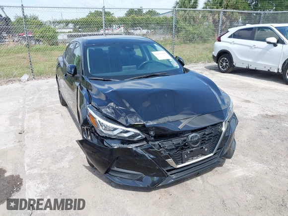 2023 Nissan Sentra SV with VIN 3N1AB8CV8PY240761, listed as a IAAI auction lot 42115618 with 49,078 mi miles. Bid and sale history available at carsss.com. Image 6.