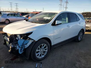 2018 Chevrolet Equinox LT with VIN 2GNAXJEV5J6120502, listed as a Copart auction lot 87151734 with 81,454 mi miles and Salvage title. Bid and sale history available at DreamBid. Image 1.