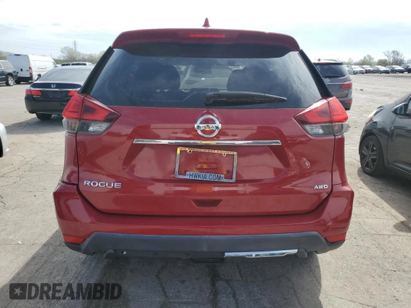 2017 Nissan Rogue S with VIN JN8AT2MVXHW275109, listed as a Copart auction lot 54503545 with 153,248 mi miles and Clean Title. Bid and sale history available at carsss.com. Image 6.