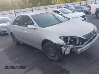 2004 Toyota Camry LE with VIN JTDBE32K740268074, listed as a IAAI auction lot 42655334 with 169,982 mi miles and . Bid and sale history available at DreamBid. Image 1.