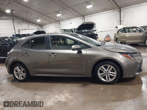 2020 Toyota Corolla SE with VIN JTND4RBE9L3095272, listed as a IAAI auction lot 41593236 with 58,304 mi miles and . Bid and sale history available at DreamBid. Image 13.