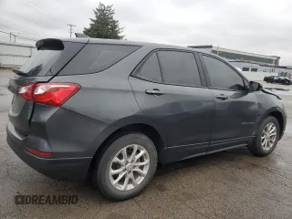 2019 Chevrolet Equinox LS z VIN 3GNAXHEV4KS636331, wystawiony jako Copart lot #86087094 z przebiegiem 109 875 mil mil oraz Szkoda całkowita • Salvage title. Historia ofert i sprzedaży dostępna na DreamBid. Obrazek 3.