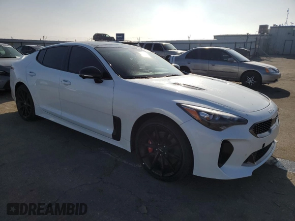 2022 Kia Stinger GT2 with VIN KNAE55LC6N6112488, listed as a Copart auction lot 84086904 with 31,244 mi miles and Salvage Title. Bid and sale history available at DreamBid. Image 4.