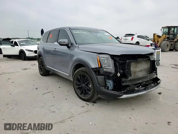 2022 Kia Telluride LX with VIN 5XYP2DHC5NG284645, listed as a Copart auction lot 57147955 with 47,664 mi miles and Salvage title. Bid and sale history available at DreamBid. Image 15.