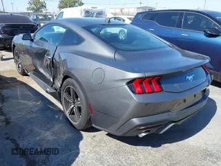 2024 Ford Mustang EcoBoost with VIN 1FA6P8THXR5110680, listed as a IAAI auction lot 42598400 with 21,221 mi miles and . Bid and sale history available at DreamBid. Image 3.