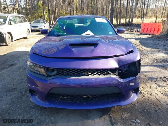 2019 Dodge Charger Scat Pack with VIN 2C3CDXGJ2KH646944, listed as a IAAI auction lot 41707493 with NaN miles. Bid and sale history available at carsss.com. Image 12.