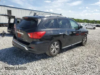2019 Nissan Pathfinder SL with VIN 5N1DR2MM7KC642471, listed as a Copart auction lot 53975115 with 155,887 mi miles and Salvage title. Bid and sale history available at DreamBid. Image 3.