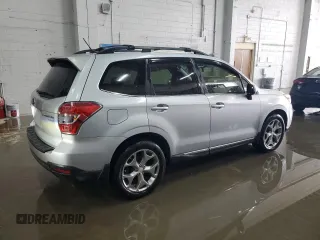 2015 Subaru Forester Touring z VIN JF2SJAWC1FH437658, wystawiony jako Copart lot #56767905 z przebiegiem 152 898 mil mil oraz Szkoda całkowita • Salvage title. Historia ofert i sprzedaży dostępna na DreamBid. Obrazek 3.