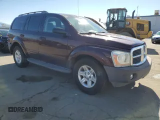 2004 Dodge Durango SXT with VIN 1D4HD38NX4F228182, listed as a Copart auction lot 44379675 with 114,609 mi miles and Salvage title. Bid and sale history available at DreamBid. Image 4.