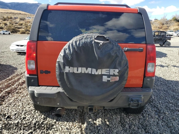 2008 Hummer H3 SUV with VIN 5GTEN13E888113513, listed as a Copart auction lot 76440684 with Not Provided miles and Salvage Title. Bid and sale history available at carsss.com. Image 6.