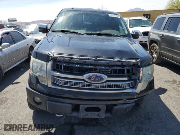 2010 Ford F-150 XL with VIN 1FTFW1EV6AFA09786, listed as a Copart auction lot 54954795 with 152,305 mi miles and Salvage title. Bid and sale history available at DreamBid. Image 5.