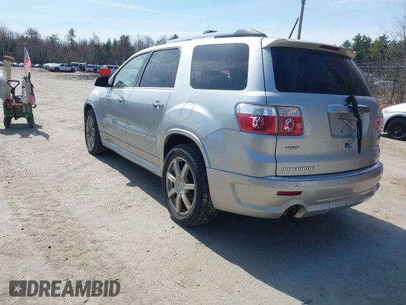 2012 GMC Acadia Denali with VIN 1GKKVTED3CJ381773, listed as a IAAI auction lot 42088013 with 171,132 mi miles. Bid and sale history available at carsss.com. Image 3.