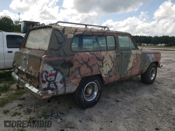 1978 Jeep Grand Wagoneer with VIN J8A16NN094393, listed as a Copart auction lot 65033325 with 370,462 mi miles and Clean title. Bid and sale history available at DreamBid. Image 3.