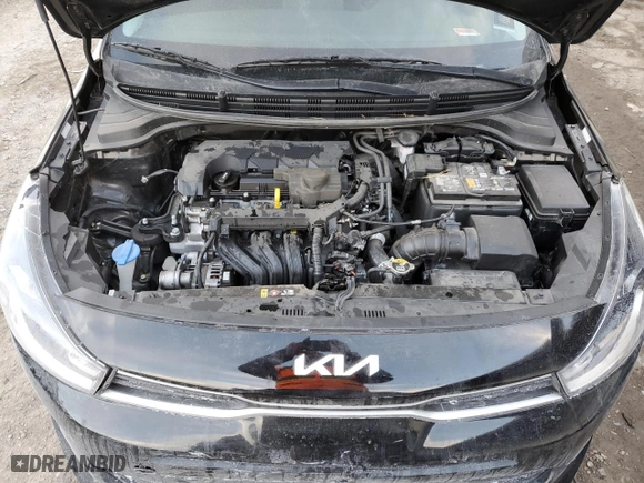 2023 Kia Rio LX with VIN 3KPA24AD5PE605091, listed as a Copart auction lot 42724345 with 25729 miles and Salvage Title. Bid and sale history available at carsss.com. Image 11.