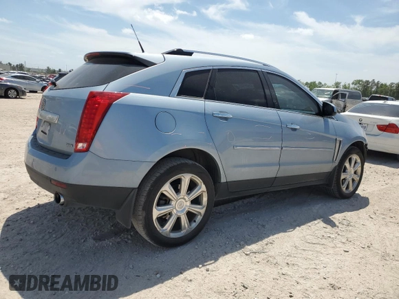 2013 Cadillac SRX Performance Collection with VIN 3GYFNDE37DS535759, listed as a Copart auction lot 52620105 with 92,059 mi miles and Salvage title. Bid and sale history available at DreamBid. Image 3.
