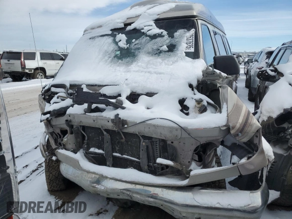 1995 Ford Econoline Cargo with VIN 1FDEE14H4SHB36046, listed as a Copart auction lot 88537635 with Not Provided miles and Non Repairable. Bid and sale history available at DreamBid. Image 5.