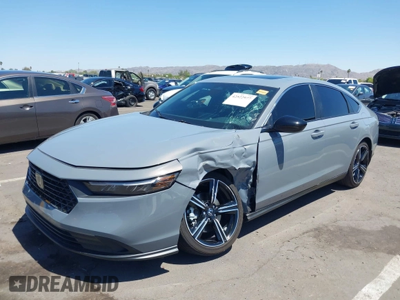 2023 Honda Accord Sport with VIN 1HGCY2F50PA060421, listed as a IAAI auction lot 42522977 with 11,224 mi miles and . Bid and sale history available at DreamBid. Image 6.