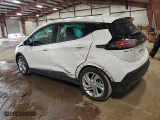 2023 Chevrolet Bolt EV 1LT with VIN 1G1FW6S08P4109116, listed as a Copart auction lot 44028955 with 46,847 mi miles and Salvage Title. Bid and sale history available at carsss.com. Image 2.