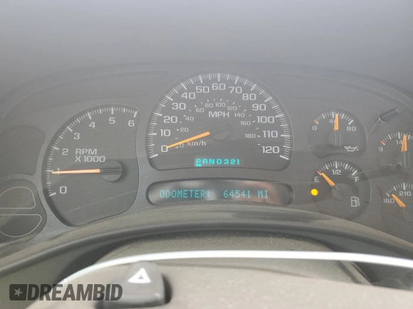 2005 Chevrolet Silverado 1500 LS with VIN 2GCEC19TX51113580, listed as a Copart auction lot 51297345 with 64,541 mi miles and Salvage Title. Bid and sale history available at DreamBid. Image 9.