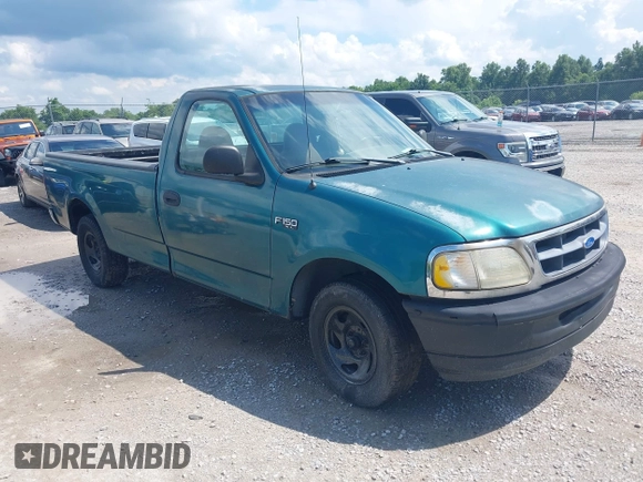 1997 Ford F-150 with VIN 1FTDF17W0VKA72683, listed as a IAAI auction lot 42760251 with 235,962 mi miles and . Bid and sale history available at DreamBid. Image 1.
