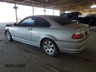 2002 BMW 3 Series 325Ci with VIN WBABN33452JW52200, listed as a Copart auction lot 76210184 with 377,385 mi miles and Non Repairable. Bid and sale history available at carsss.com. Image 2.