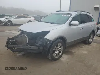 2012 Hyundai Veracruz Limited z VIN KM8NU4CCXCU195881, wystawiony jako Copart lot #43236525 z przebiegiem 160 590 mil mil oraz Szkoda całkowita • Salvage title. Historia ofert i sprzedaży dostępna na DreamBid. Obrazek 1.