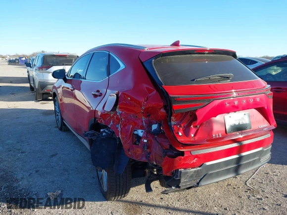 2025 Lexus NX 350 Luxury with VIN 2T2HGCEZ4SC065851, listed as a IAAI auction lot 41063792 with 1,061 mi miles and . Bid and sale history available at DreamBid. Image 6.