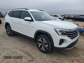 2024 Volkswagen Atlas SE z VIN 1V2DR2CA9RC503432, wystawiony jako Copart lot #85468494 z przebiegiem 25 243 mil mil oraz Szkoda całkowita • Salvage title. Historia ofert i sprzedaży dostępna na DreamBid. Obrazek 4.