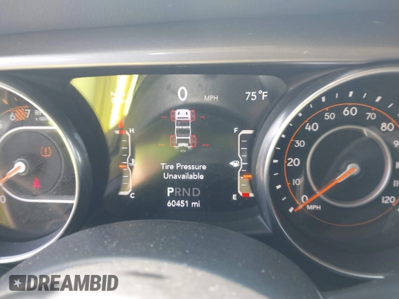 2019 Jeep Wrangler Unlimited Sahara with VIN 1C4HJXEN5KW542403, listed as a IAAI auction lot 42524989 with 60,451 mi miles and . Bid and sale history available at DreamBid. Image 7.
